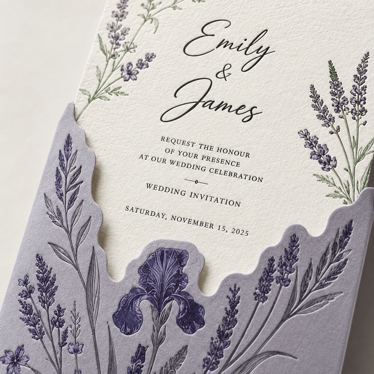 Wildflower Horizon — Spring/Summer Wedding Invitation Suite