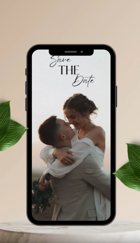 Digital Wedding Invitation — Animated Video Invite